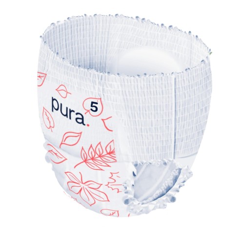 Pura Eco Nappy Pants, Size 5 (9-14kg) Mega Pack thumbnail 4