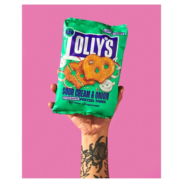 Olly's Pretzel Thins - Sour Cream & Onion thumbnail 4