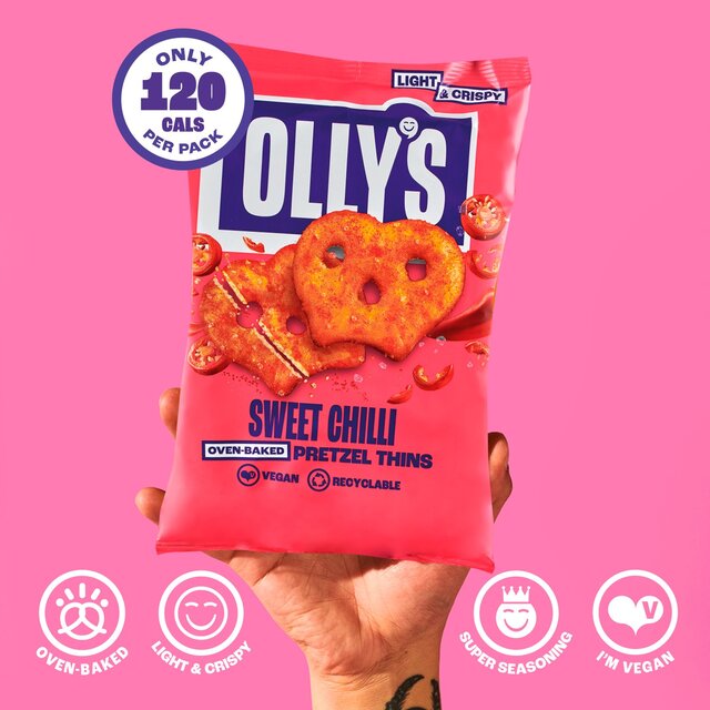 Olly's Pretzel Thins - Sweet Chilli thumbnail 3
