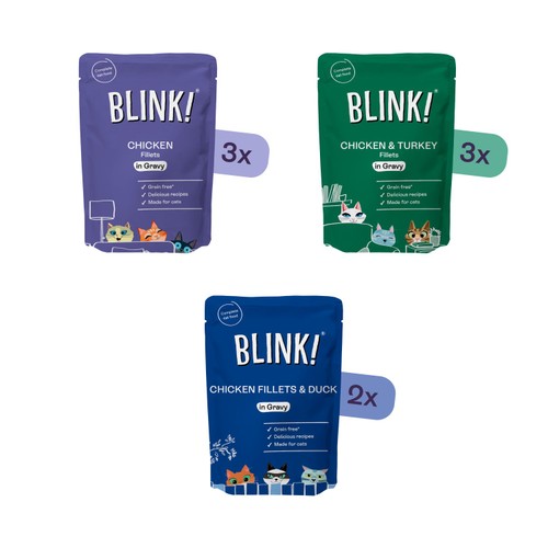 Blink! Chicken Fillets Selection In Gravy Multipack thumbnail 4