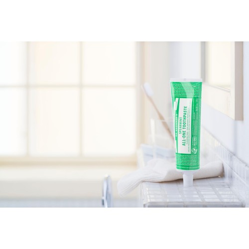 Dr Bronner's Spearmint Organic Toothpaste thumbnail 2