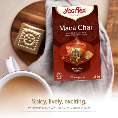 Yogi Tea Maca Chai Organic thumbnail 3