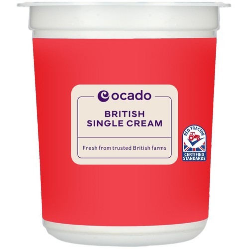Ocado British Single Cream thumbnail 2