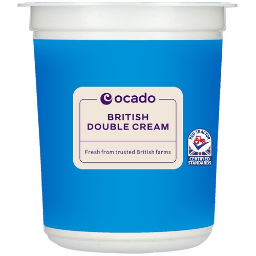 Ocado British Double Cream thumbnail 2