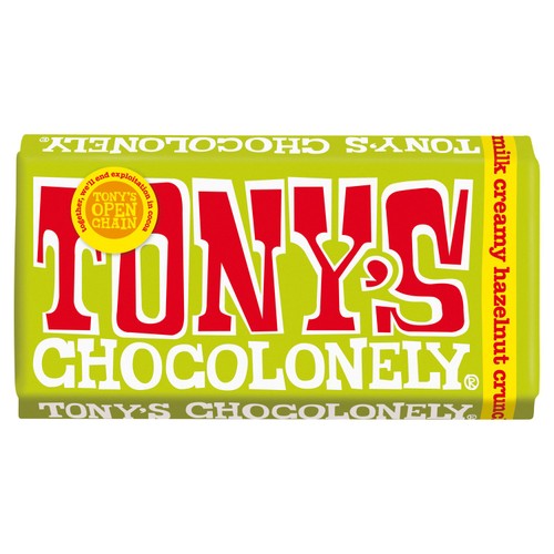 Tony's Chocolonely Milk Creamy Hazelnut Crunch
