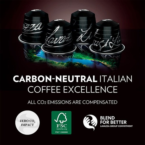 Lavazza Espresso Ristretto Aluminium Nespresso Compatible Capsules thumbnail 2