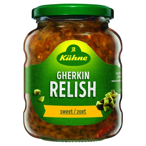 Kuhne Sweet Pickle Gherkin Relish thumbnail 2