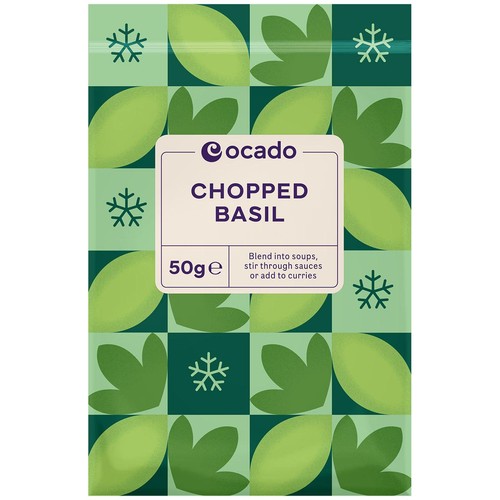 Ocado Frozen Chopped Basil thumbnail 2