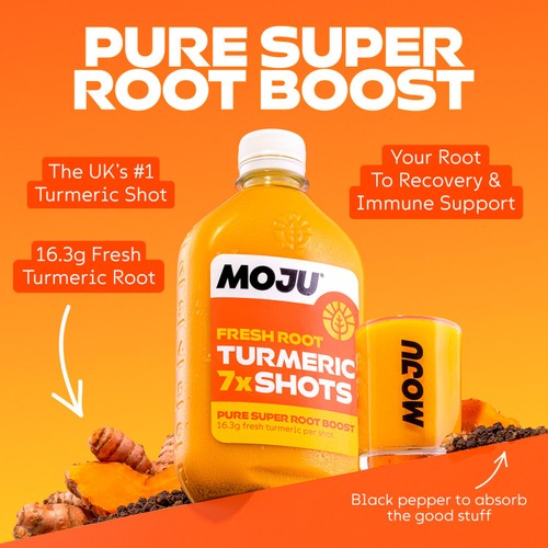 MOJU Turmeric Vitality Dosing Bottle 7x Shots thumbnail 3