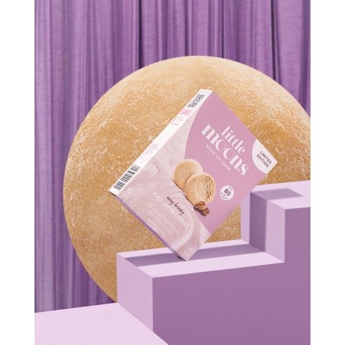Little Moons Iced Latte Coffee Mochi Ice Cream  thumbnail 4