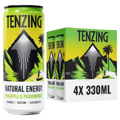 TENZING Natural Energy Pineapple & Passionfruit BCAA Pack