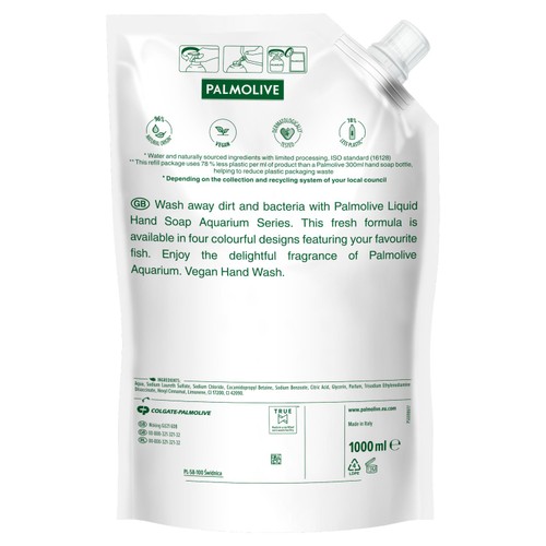 Palmolive Aquarium Vegan Handwash Soap Refill thumbnail 5