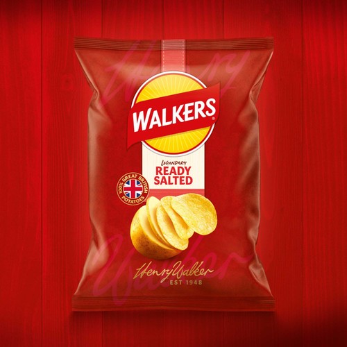 Walkers Ready Salted Sharing Bag Crisps thumbnail 3