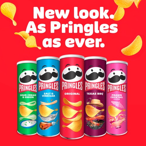 Pringles Sour Cream & Onion Crisps Can thumbnail 6