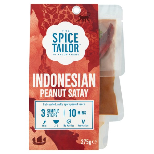 The Spice Tailor Indonesian Peanut Satay Curry Sauce Kit thumbnail 2