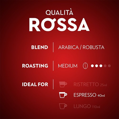 Lavazza Qualita Rossa Aluminium Nespresso Compatible Capsules thumbnail 7