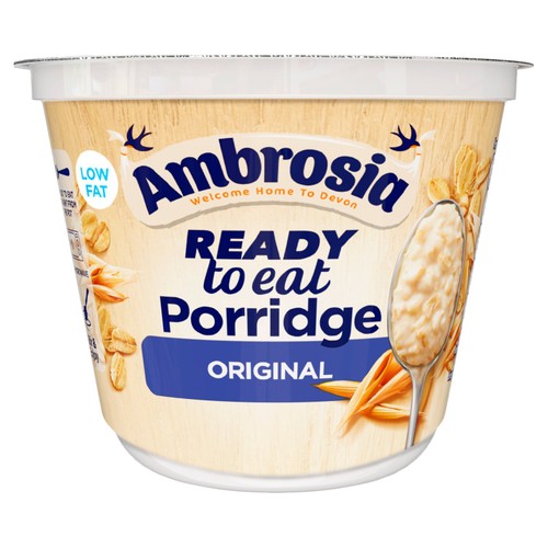 Ambrosia Ready to Eat Porridge Oat Cereal Pot Original thumbnail 3