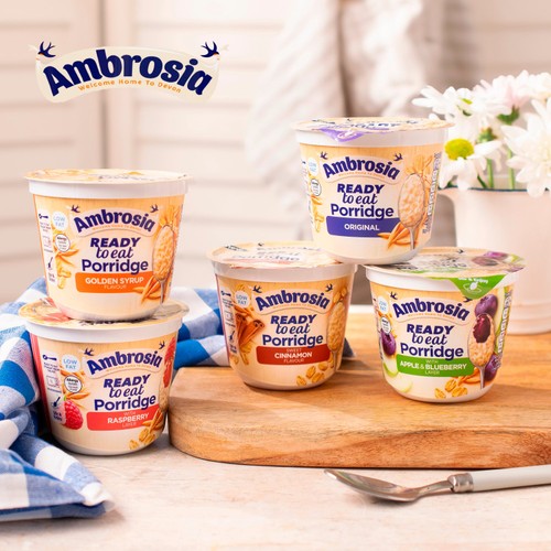 Ambrosia Ready to Eat Porridge Oat Cereal Pot Original thumbnail 5