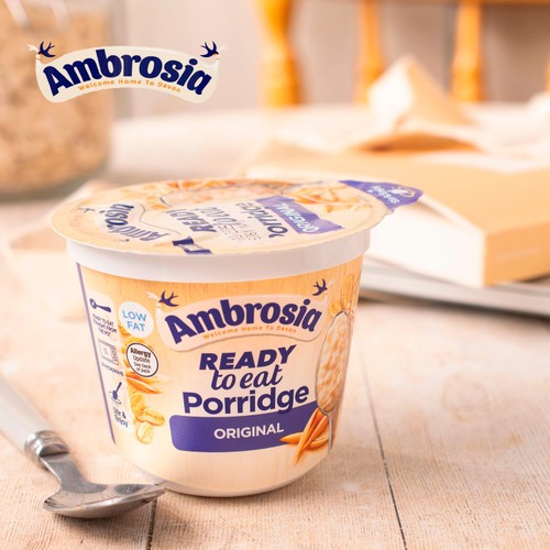 Ambrosia Ready to Eat Porridge Oat Cereal Pot Original thumbnail 6
