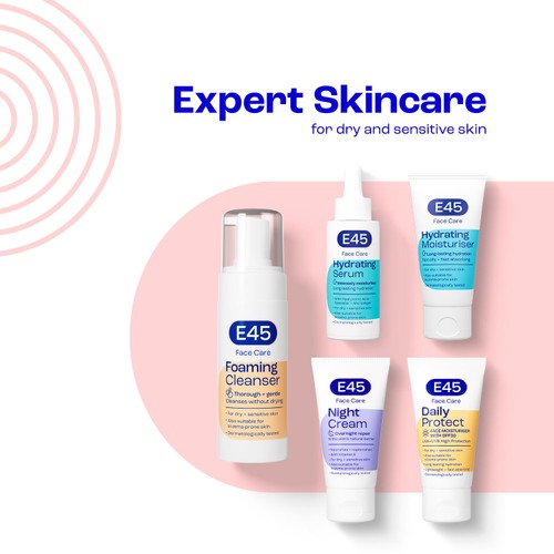 E45 Face Moisturiser Cream for Dry and Sensitive Skin thumbnail 3