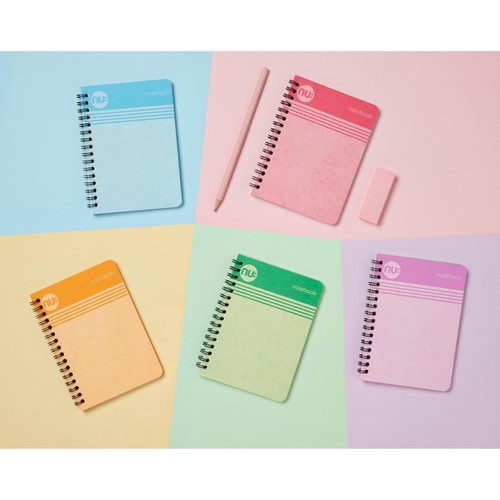 Nu Cloud Pastel A5 Lilac Wiro Notebook - 110 pgs thumbnail 3