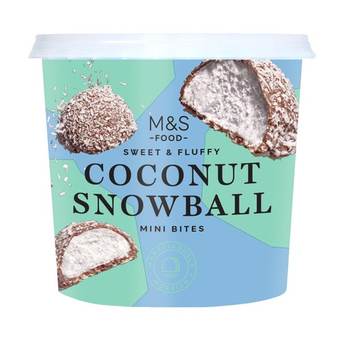 M&S Coconut Snowball Mini Bites