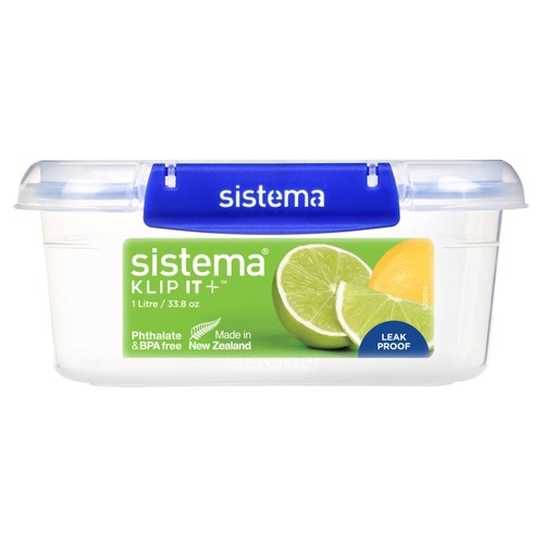 Sistema Klip It Plus Rectangle Storage, 1L