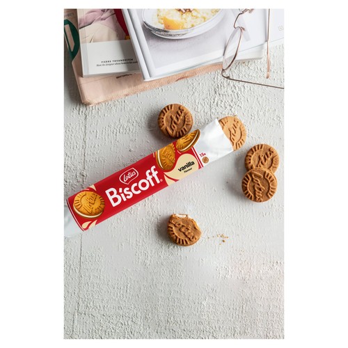 Lotus Biscoff Sandwich Vanilla Cream Biscuits thumbnail 3