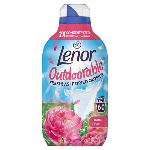 Lenor Outdoorable Fabric Conditioner Pink Blossom thumbnail 2