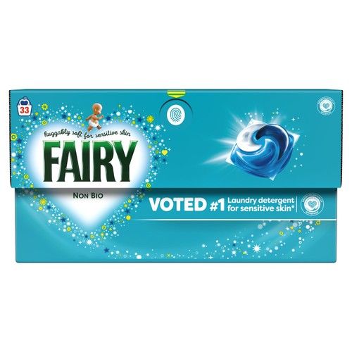 Fairy Non Bio Pods Washing Capsules For Sensitive Skin 33 Washes thumbnail 2