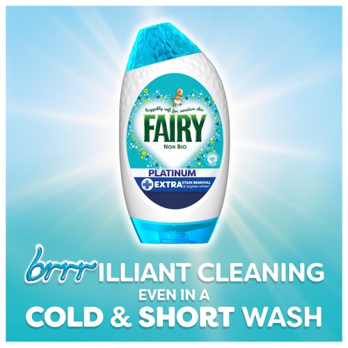 Fairy Platinum Non Bio Washing Liquid Gel 38 Washes thumbnail 5