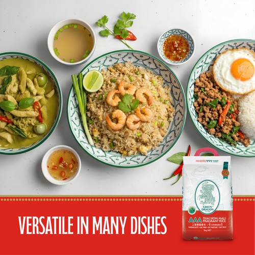 Green Dragon Thai Hom Mali Fragrant Jasmine Rice thumbnail 4