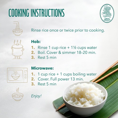 Green Dragon Thai Hom Mali Fragrant Jasmine Rice thumbnail 5