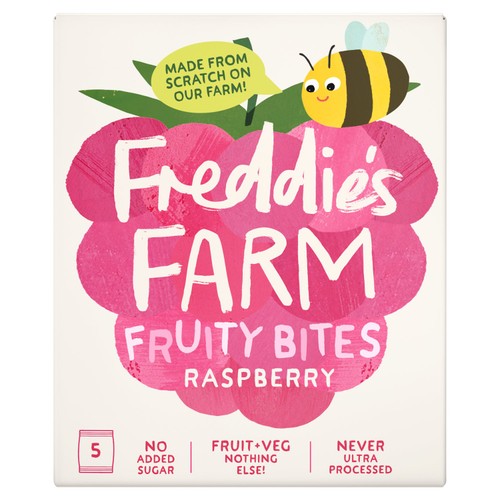 Freddie's Farm Fruity Bites Multipack Raspberry thumbnail 2