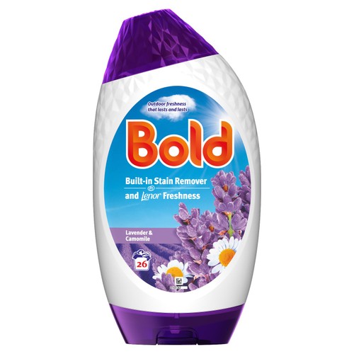 Bold 2in1 Washing Liquid Gel Lavender & Camomile 26 Washes thumbnail 2