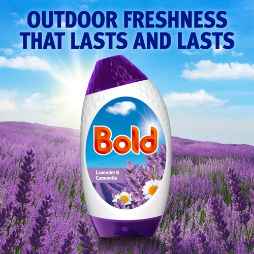Bold 2in1 Washing Liquid Gel Lavender & Camomile 26 Washes thumbnail 5