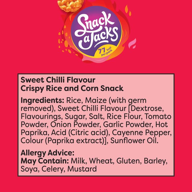 Snack a Jacks Sweet Chilli Rice Cakes thumbnail 8