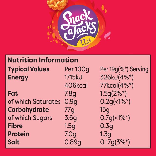 Snack a Jacks Sweet Chilli Rice Cakes thumbnail 9