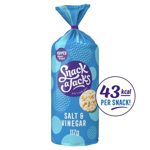 Snack a Jacks Salt & Vinegar Jumbo Rice Cakes