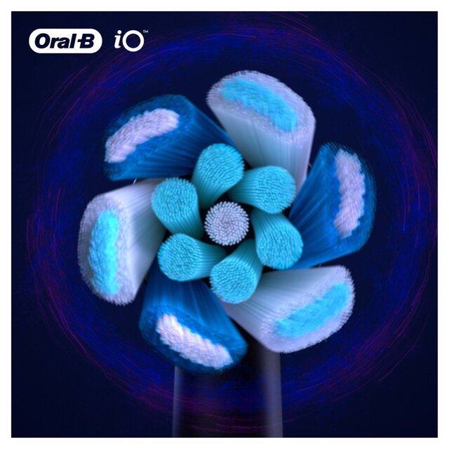 Oral-B iO Ultimate Clean Black Electric Toothbrush Heads Refills thumbnail 6