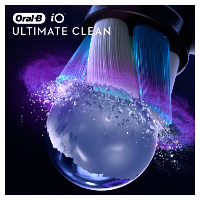 Oral-B iO Ultimate Clean Black Electric Toothbrush Heads Refills thumbnail 7