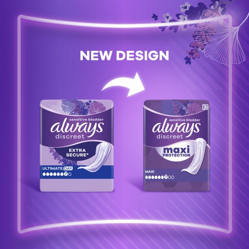 Always Discreet Incontinence Pads Ultimate Day thumbnail 6