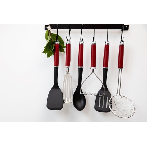 KitchenAid Non-Stick Basting Spoon, Red, thumbnail 4