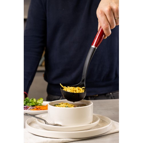 KitchenAid Non-Stick Ladle, Red thumbnail 4