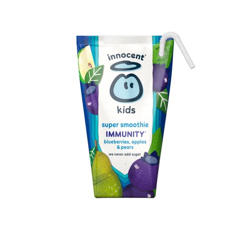 Innocent Kids Blueberries, Apples & Pears Super Smoothies with vitamins thumbnail 5