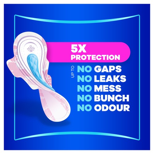 Always Platinum Normal Sanitary Towels Wings Size 1 thumbnail 4