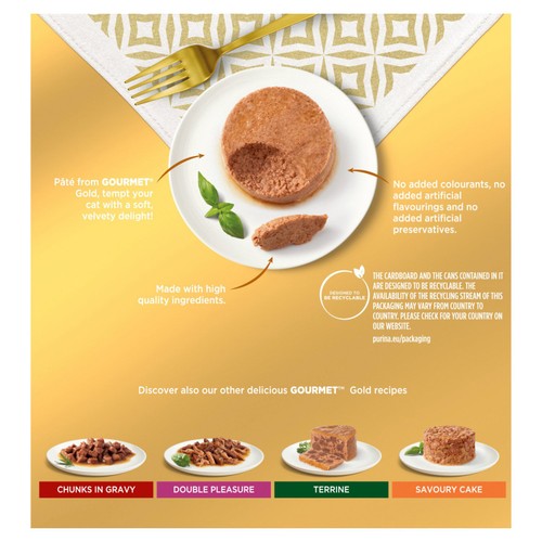 Gourmet Gold Pate Recipes Wet Cat Food thumbnail 4
