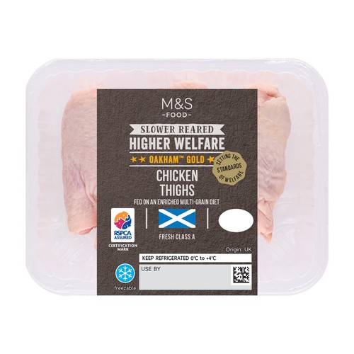 M&S Oakham Gold Chicken Thighs thumbnail 2