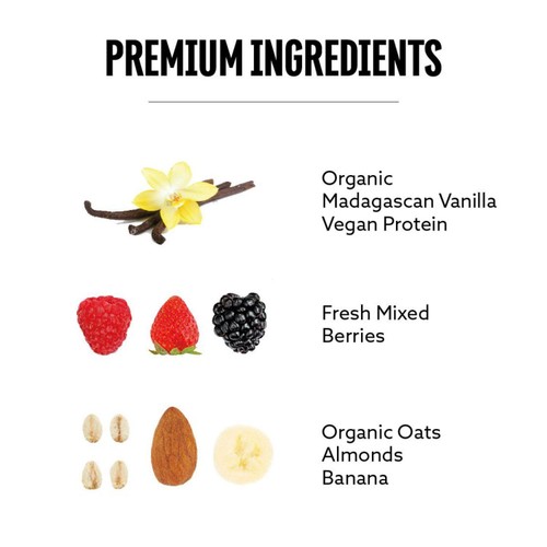 EXALT Berry Berry Good Fresh Vegan Protein Smoothie Berries & Vanilla  thumbnail 5