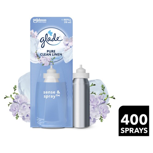 Glade Sense & Spray Refill Clean Linen Air Freshener